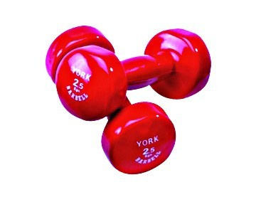 HANTLA WINYLOWA VDB 2,5KG /YORK FITNESS