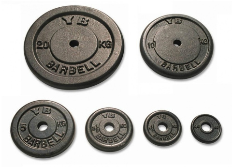 OBCIĄŻENIE ŻELIWNE YTZL 5KG 25,4MM /YORK FITNESS