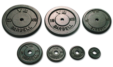 OBCIĄŻENIE ŻELIWNE YTZL 20KG 25,4MM /YORK FITNESS