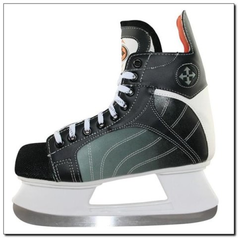 ŁYŻWY HOKEJOWE NH401 S CZARN-SZAR. ROZM. 36 /NILS