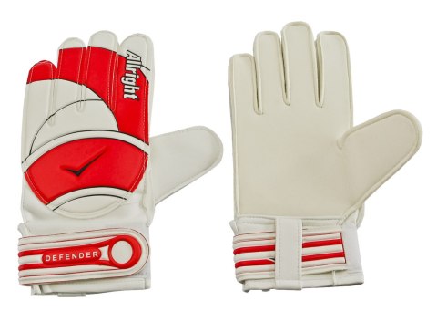 RĘKAWICE BRAMKARSKIE DEFENDER 8 CZERW. /ALLRIGHT