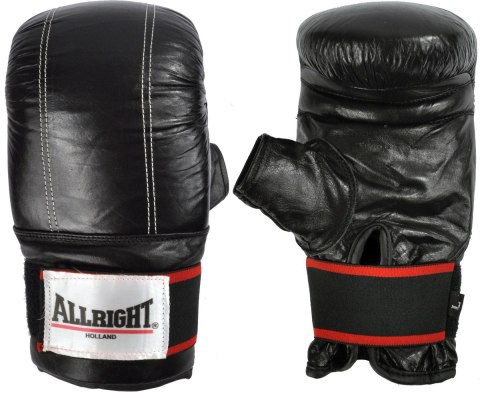 RĘKAWICE BOKSERSKIE TRENING. PU CZARN. ROZM. M /ALLRIGHT