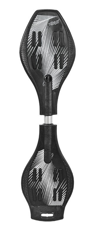 DESKOROLKA WAVEBOARD ŁAMANA ABEC-7 TWIST CZARN. /ALLRIGHT