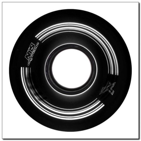 KÓŁKA DO DESKOROLKI 60X45MM KBM-5432 CZARN. 4SZT /NILS