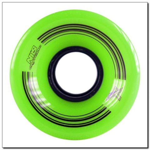 KÓŁKA DO DESKOROLKI 60X45MM KBM-5432 ZIEL. 4SZT /NILS