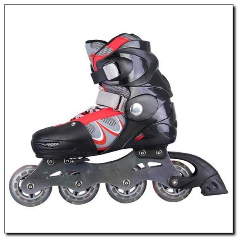 ŁYŻWOROLKI REGULOWANE STOK PW-130C ROZM. L (40-43) /ACTION