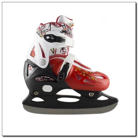 ŁYŻWY HOKEJOWE ROZM. M(35-38) NH0320 A CZERW. /NILS