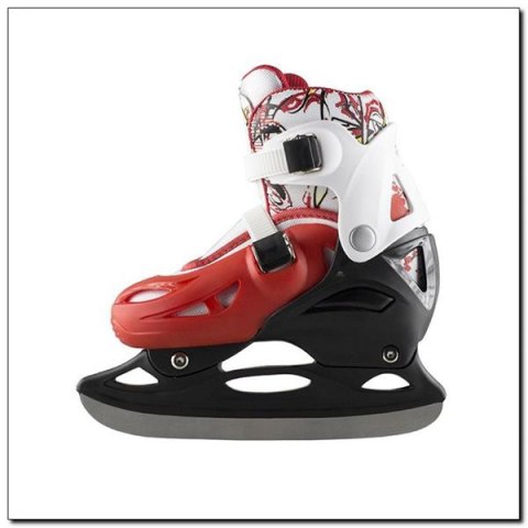 ŁYŻWY HOKEJOWE ROZM. M(35-38) NH0320 A CZERW. /NILS