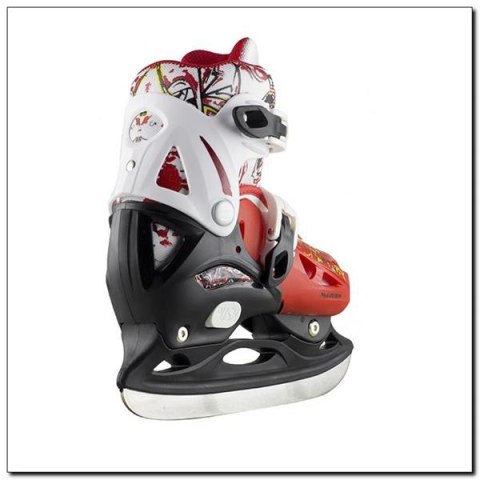 ŁYŻWY HOKEJOWE ROZM. M(35-38) NH0320 A CZERW. /NILS