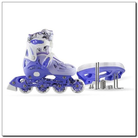 ŁYŻWOROLKI REGULOWANE 4W1 NH0320 ROZM. M (35-38) /NILS