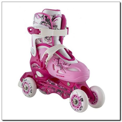 ŁYŻWOROLKI REGULOWANE 4W1 NH0320 ROZM. M (35-38) /NILS