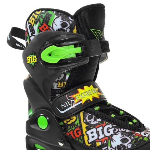 ŁYŻWOROLKI REGULOWANE NJ2117 ROZM. L (38-41) /NILS