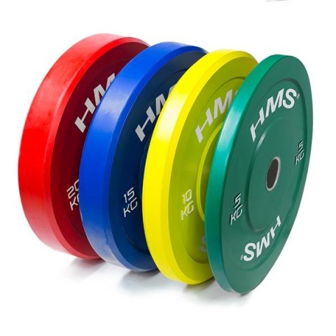 OBCIĄŻENIE GUMOWANE OLIMPIJSKIE TOB 15KG /HMS