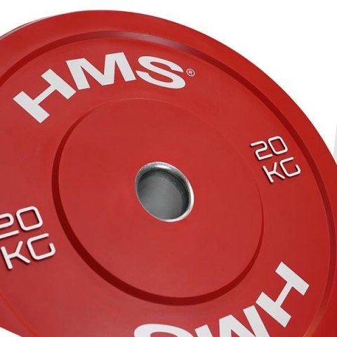 OBCIĄŻENIE GUMOWANE OLIMPIJSKIE TOB 20KG /HMS