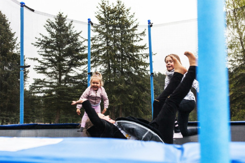 TRAMPOLINA OGRODOWA 14FT 427-434CM, 6 PODWÓJNYCH NÓG /SONIFIT TRAMPOLINA OGRODOWA 14FT 427-434CM, 6 PODWÓJNYCH NÓG /SONIFIT