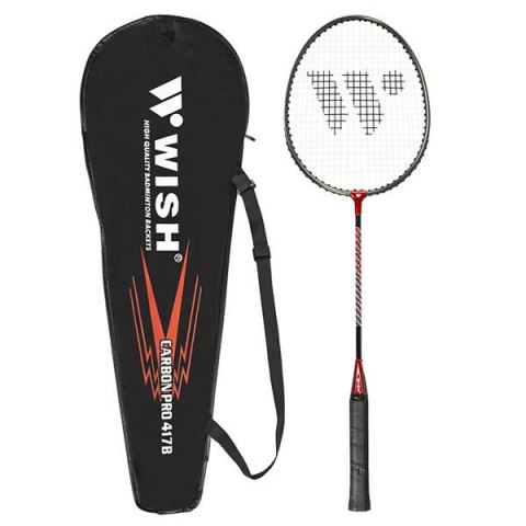 RAKIETA DO BADMINTONA 417 CZARN-CZERW. /WISH