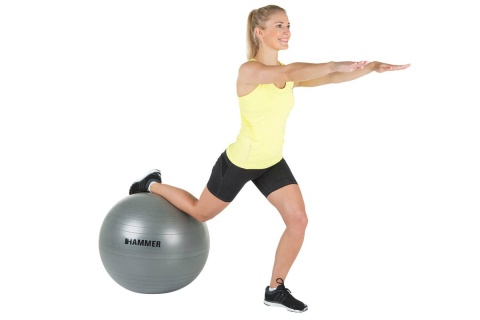 PIŁKA DO ĆWICZEŃ FITNESS HAB 65CM /HAMMER