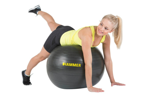 PIŁKA DO ĆWICZEŃ FITNESS HAB 75CM /HAMMER