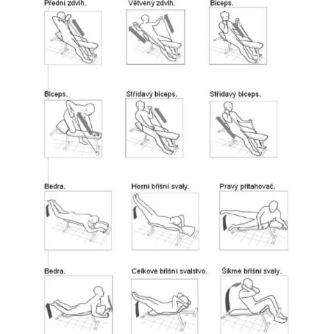 ŁAWECZKA DO ĆWICZEŃ SUB1156 /INSPORTLINE