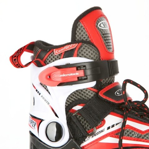 ŁYŻWOROLKI REGULOWANE 2W1 MARCO ROZM. S (33-36) /WORKER