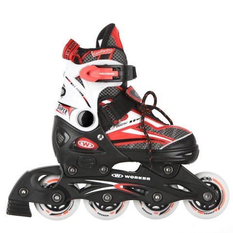 ŁYŻWOROLKI REGULOWANE 2W1 MARCO ROZM. XS (29-32) /WORKER