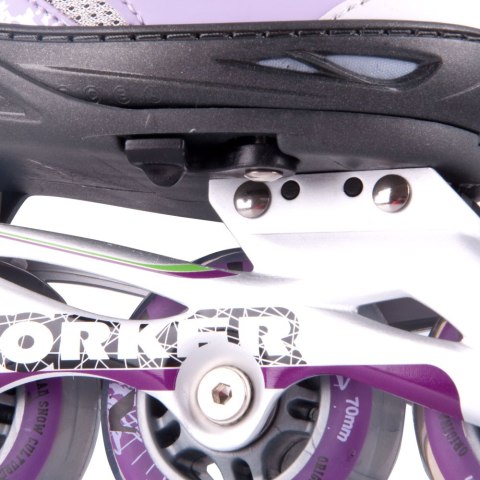 ŁYŻWOROLKI REGULOWANE PERLETA ROZM. M (35-38) /WORKER