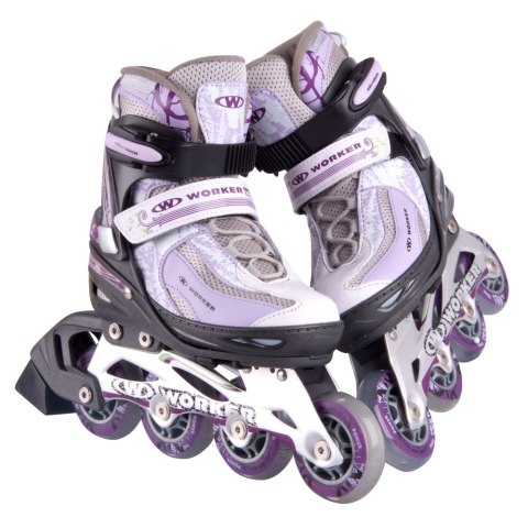 ŁYŻWOROLKI REGULOWANE PERLETA ROZM. S (31-34) /WORKER