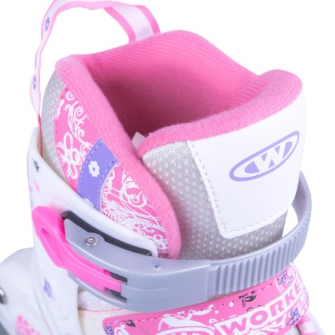 ŁYŻWOROLKI REGULOWANE DIANE ROZM. XS (27-30) /WORKER