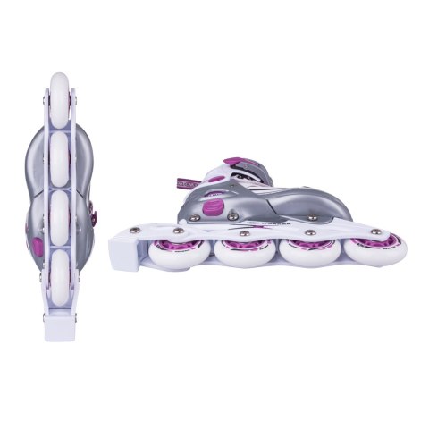 ŁYŻWOROLKI REGULOWANE 2W1 ARON ROZM. M (37-40) /WORKER