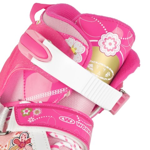 ŁYŻWOROLKI REGULOWANE FLERY ROZM. M (37-40) /WORKER