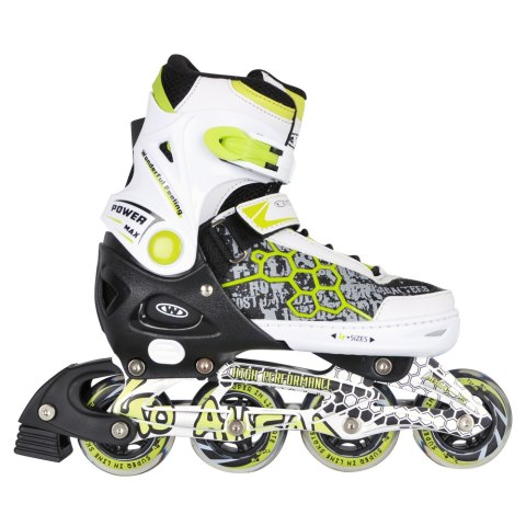 ŁYŻWOROLKI REGULOWANE 2W1 REVIRO ROZM. M (37-40) /WORKER