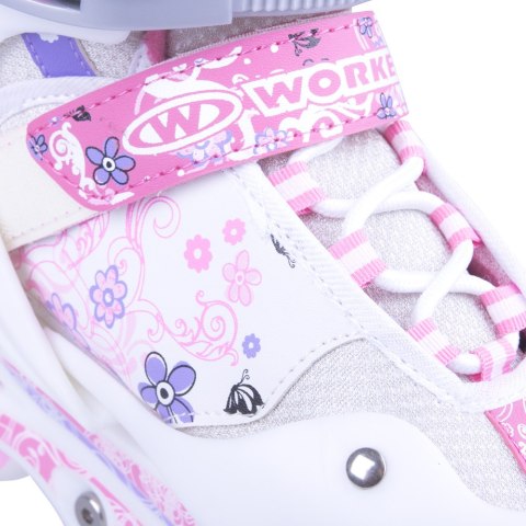 ŁYŻWOROLKI REGULOWANE DIANE ROZM. XS (26-29) /WORKER