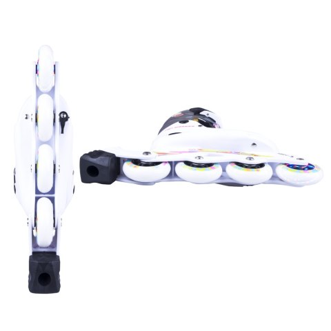 ŁYŻWOROLKI REGULOWANE PICOLA LED ROZM. S (30-33) /WORKER