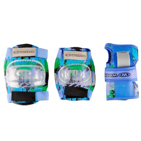 ŁYŻWOROLKI DZIECIĘCE ZESTAW 3W1 TORNY LED ROZM. S 30-33 /WORKER