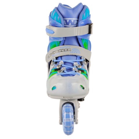 ŁYŻWOROLKI DZIECIĘCE ZESTAW 3W1 TORNY LED ROZM. XS 26-29 /WORKER