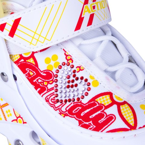 ŁYŻWOROLKI REGULOWANE JOLY ROZM. S (30-33) /ACTION