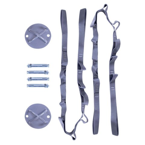 HAMAK ANTYGRAWITACYJNY DO JOGI HEMMOK CZERW. /INSPORTLINE