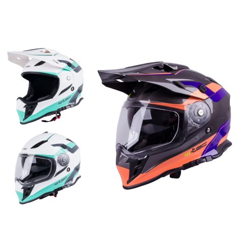 KASK MOTOCYKLOWY V331 ROZM. S (55-56) /W-TEC