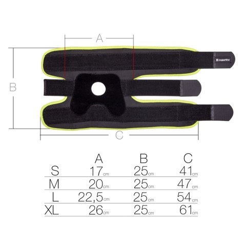 STABILIZATOR NA KOLANO S5625 ROZM. L /INSPORTLINE