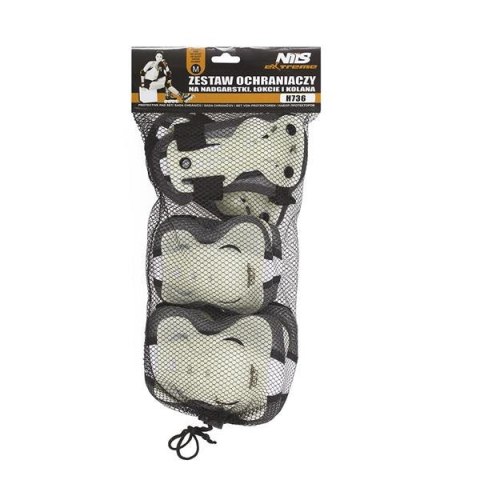 OCHRANIACZE H736 ZESTAW ROZM. L GRAFIT. /NILS