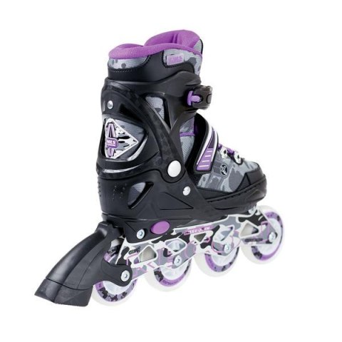 ŁYŻWOROLKI NA1118 A ROZM. L PURPUR. /NILS