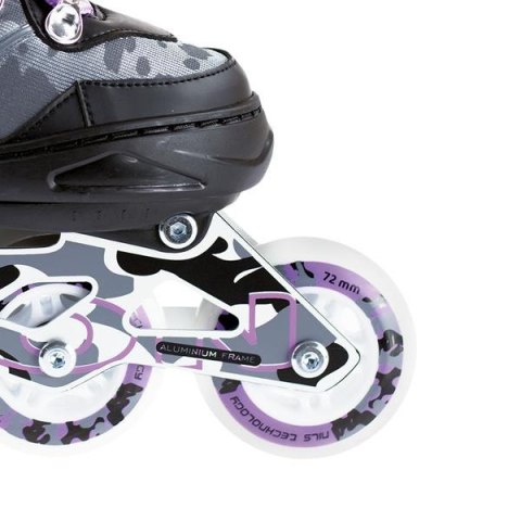 ŁYŻWOROLKI NA1118 A ROZM. L PURPUR. /NILS