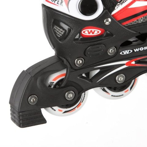 ŁYŻWOROLKI REGULOWANE 2W1 MARCO ROZM. S (33-36) /WORKER