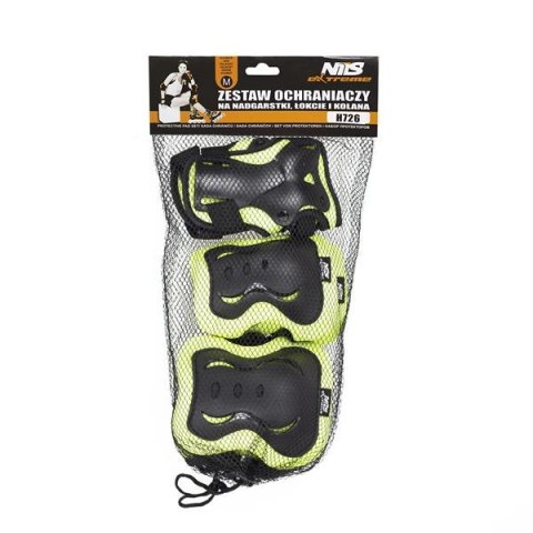 OCHRANIACZE H726 ROZM. M ZESTAW CZARN-LIMON. /NILS