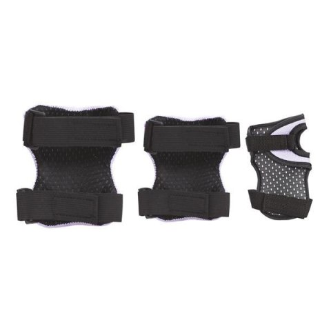 OCHRANIACZE H726 ROZM. L ZESTAW CZARN-PURPUR. /NILS