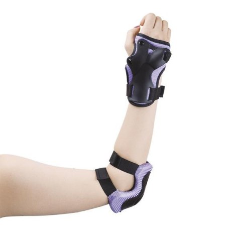 OCHRANIACZE H726 ROZM. M ZESTAW CZARN-PURPUR. /NILS