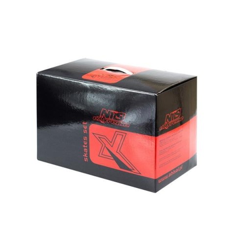 ŁYŻWOROLKI NA1015 A SET ROZM. M ZESTAW NIEB. /NILS