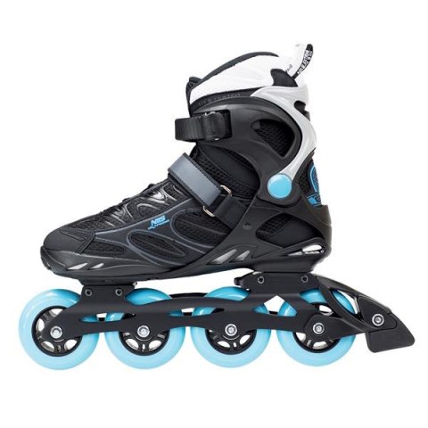 ŁYŻWOROLKI NA5003 S ROZM. 42 CZARN-NIEB. /NILS