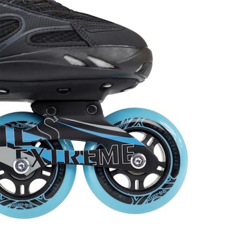 ŁYŻWOROLKI NA5003 S ROZM. 43 CZARN-NIEB. /NILS