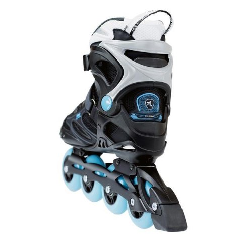 ŁYŻWOROLKI NA5003 S ROZM. 44 CZARN-NIEB. /NILS